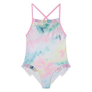 Billieblush Girls Printed One Piece Bathing Suit / Multicolored